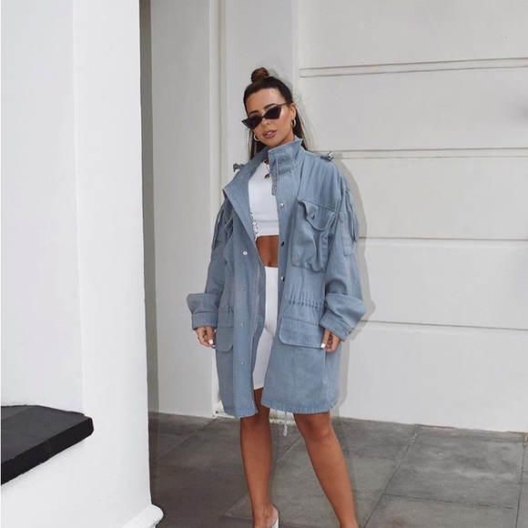 Rare and unique oversized denim jacket Mistress Rocks - Picture 10 of 10